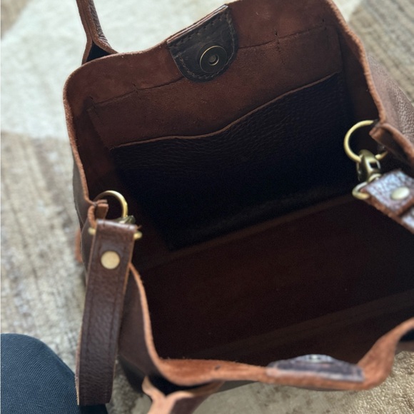Portland Leather- Large Raindrop cold brew purse - Picture 8 of 8